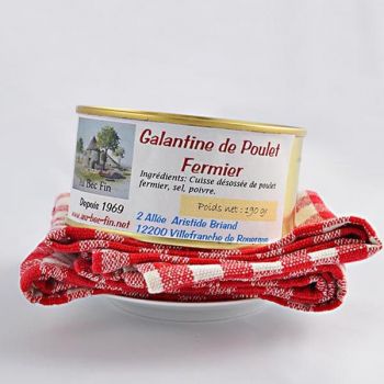 Galantine de poulet fermier 190 g