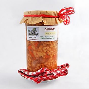 Cassoulet au confit de canard 1L Cassoulet au confit de canard 1L