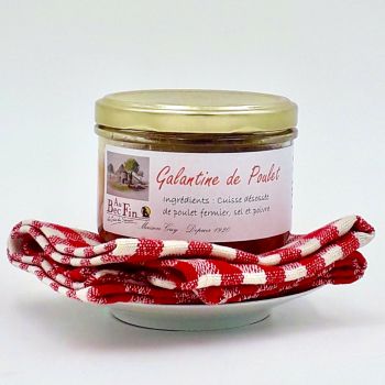 Galantine de poulet fermier 180 g Galantine de poulet fermier 180 g