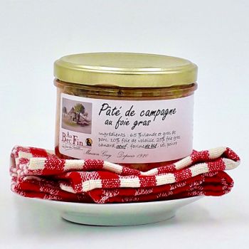 Pâté de campagne au foie gras 180 g Pâté de campagne au foie gras 180 g