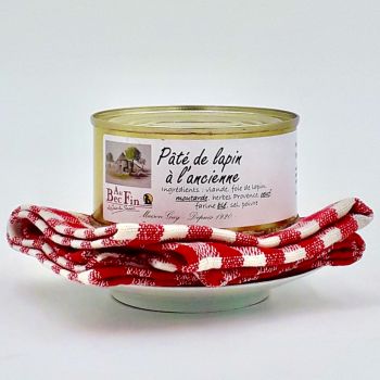 Pâté de lapin à l'ancienne 190 g